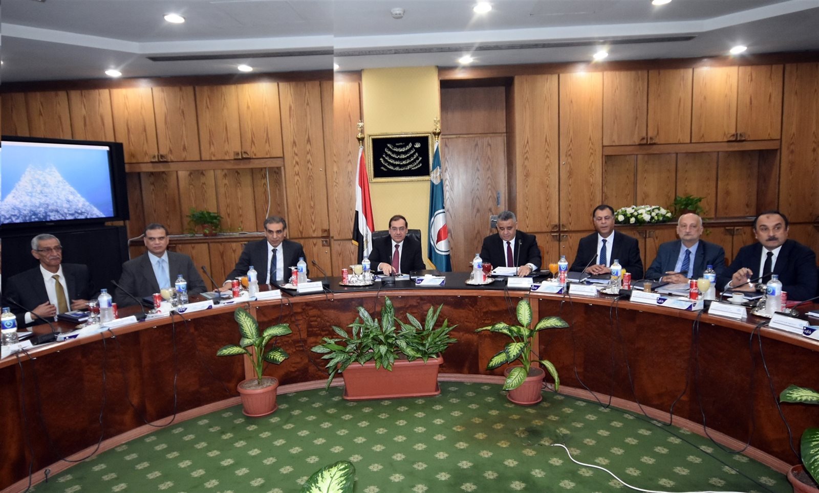 جانب من الاجتماع جانب من الاجتماع