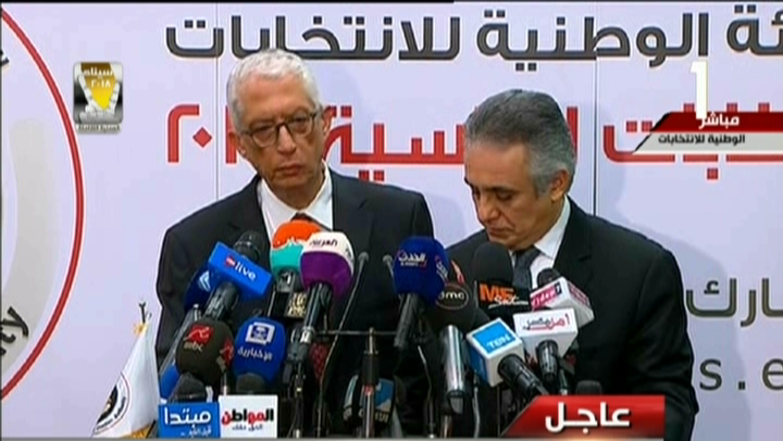 السفير حمدي لوزا المشرف على العملية الانتخابية السفير حمدي لوزا المشرف على العملية الانتخابية