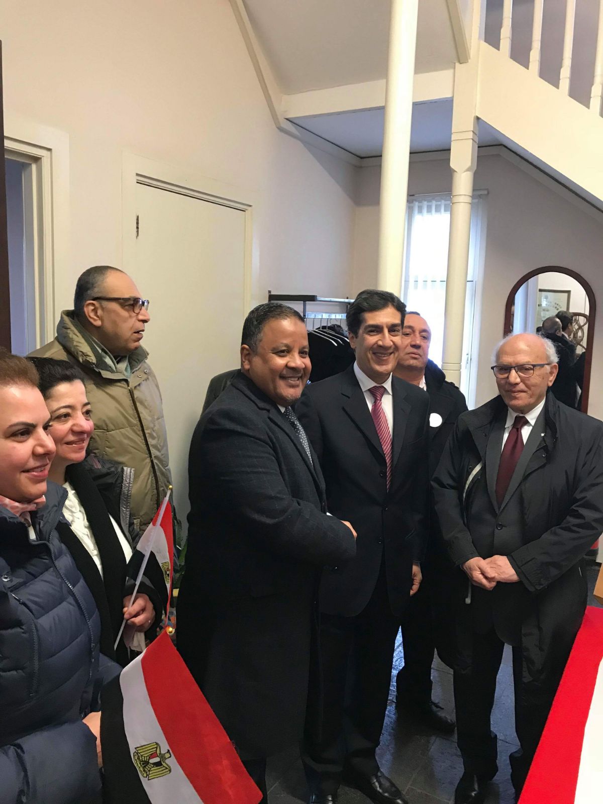 السفير المصري بهولندا أمجد عبد الغفار 