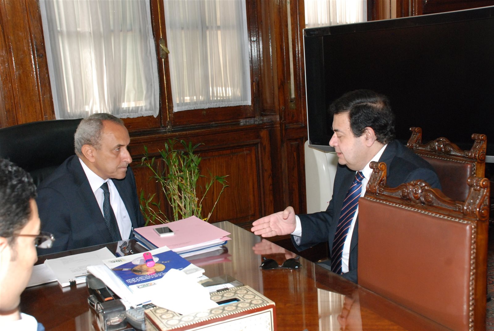 السفير المصري بجمهورية تشاد أدهم محمد نجيب   السفير المصري بجمهورية تشاد أدهم محمد نجيب