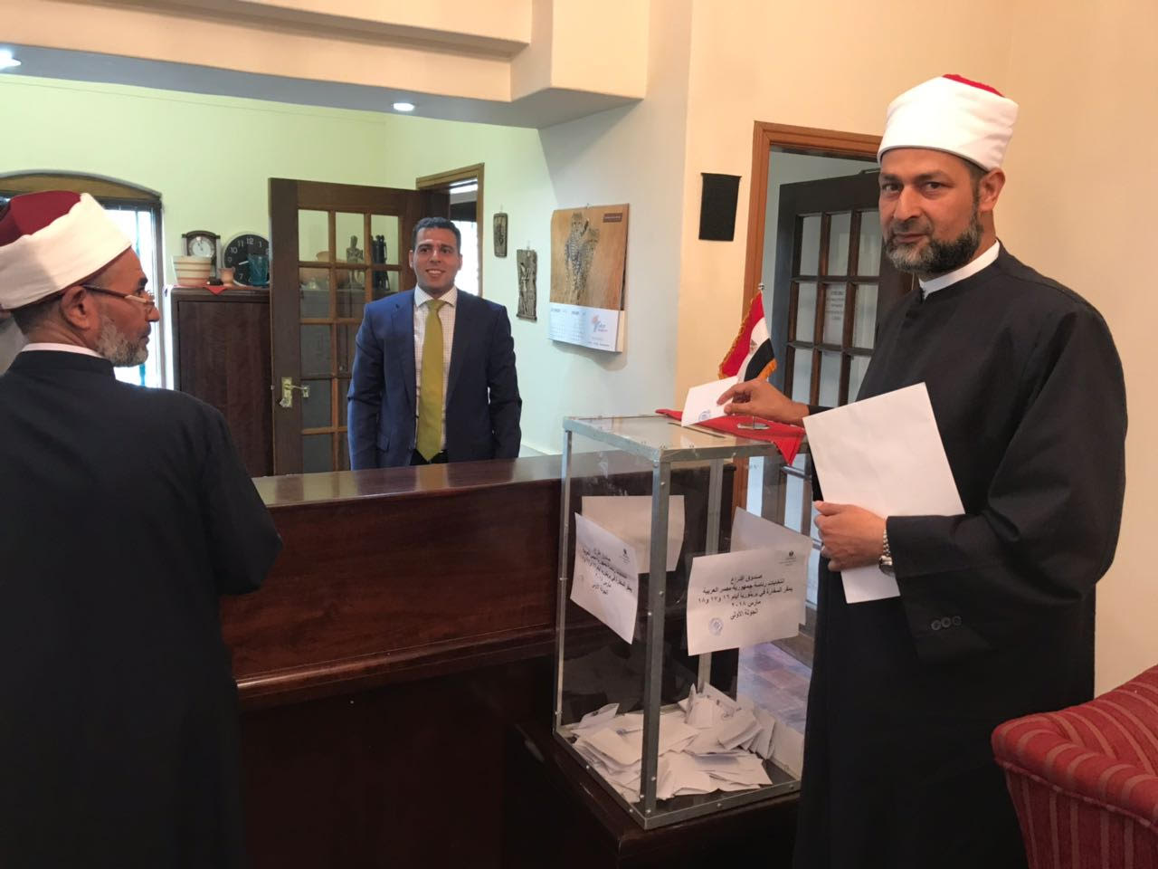 جانب من التصويت