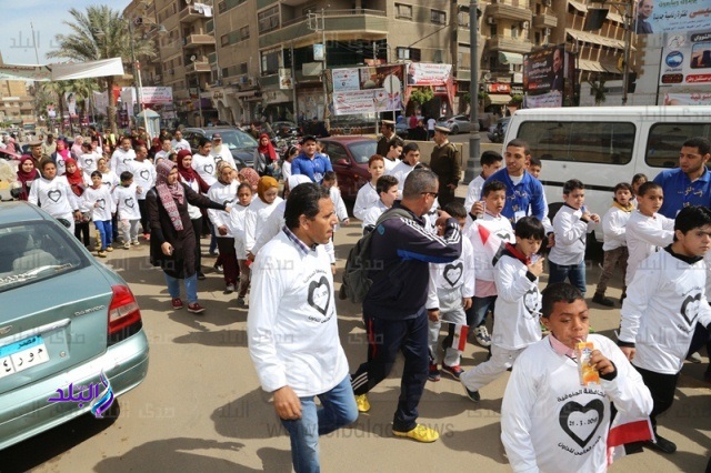 ماراثون للجرى لطلاب التربية الفكرية ماراثون للجرى لطلاب التربية الفكرية