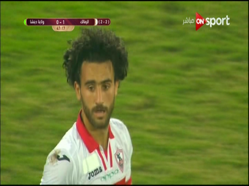 باسم مرسي لاعب الزمالك