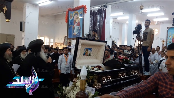 جنازة الأنبا أنطونيوس