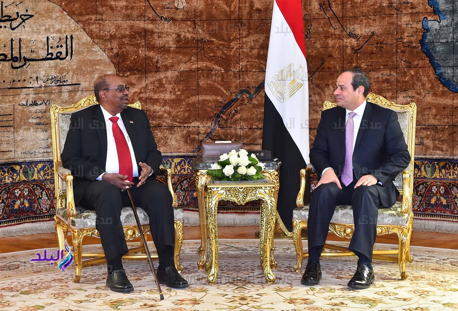 الرئيس السيسي ونظيره السوداني