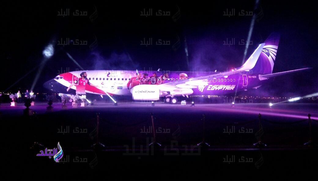 الطائرة الناقلة للمنتخب الوطني بكأس العالم