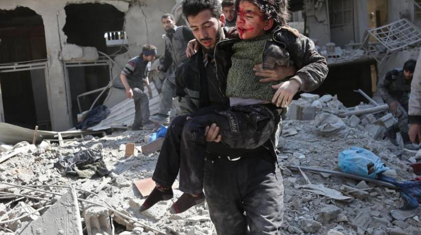المعارك في الغوطة - صورة أرشيفية المعارك في الغوطة - صورة أرشيفية