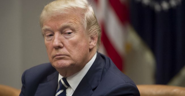 الرئيس الامريكي دونالد ترامب 