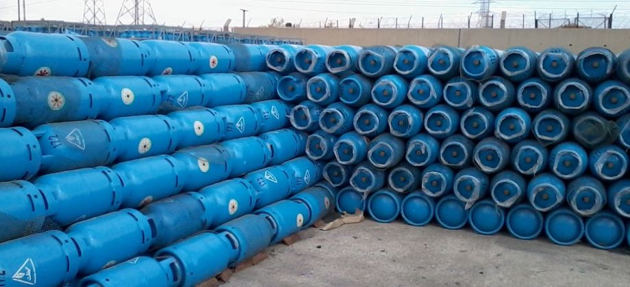 تعبئة 4500 أسطوانة بوتاجاز لأهالى رفح والشيخ زويد والعريش