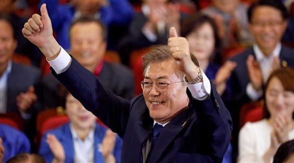  رئيس كوريا الجنوبية مون جيه