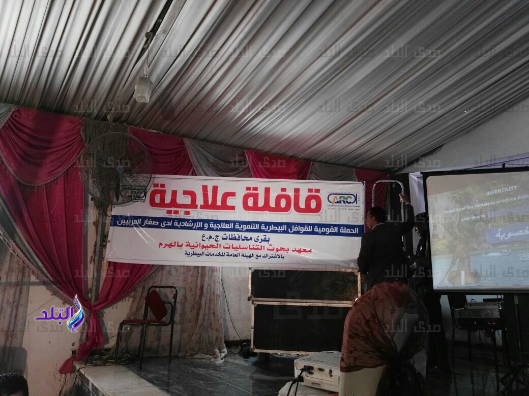 قافلة علاجية ارسلتها الزراعة لمحافظة بني سويف