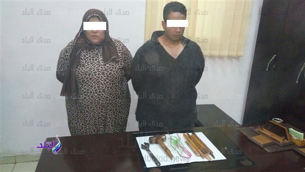 المتهمان والمضبوطات