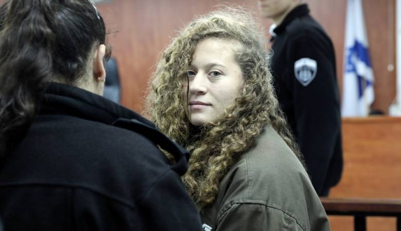 الطفلة الفلسطينية عهد التميمي الطفلة الفلسطينية عهد التميمي
