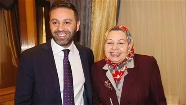 ماجي الحلواني  وحازم إمام  ماجي الحلواني  وحازم إمام