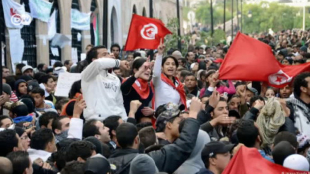 احتجاجات فى تونس احتجاجات فى تونس