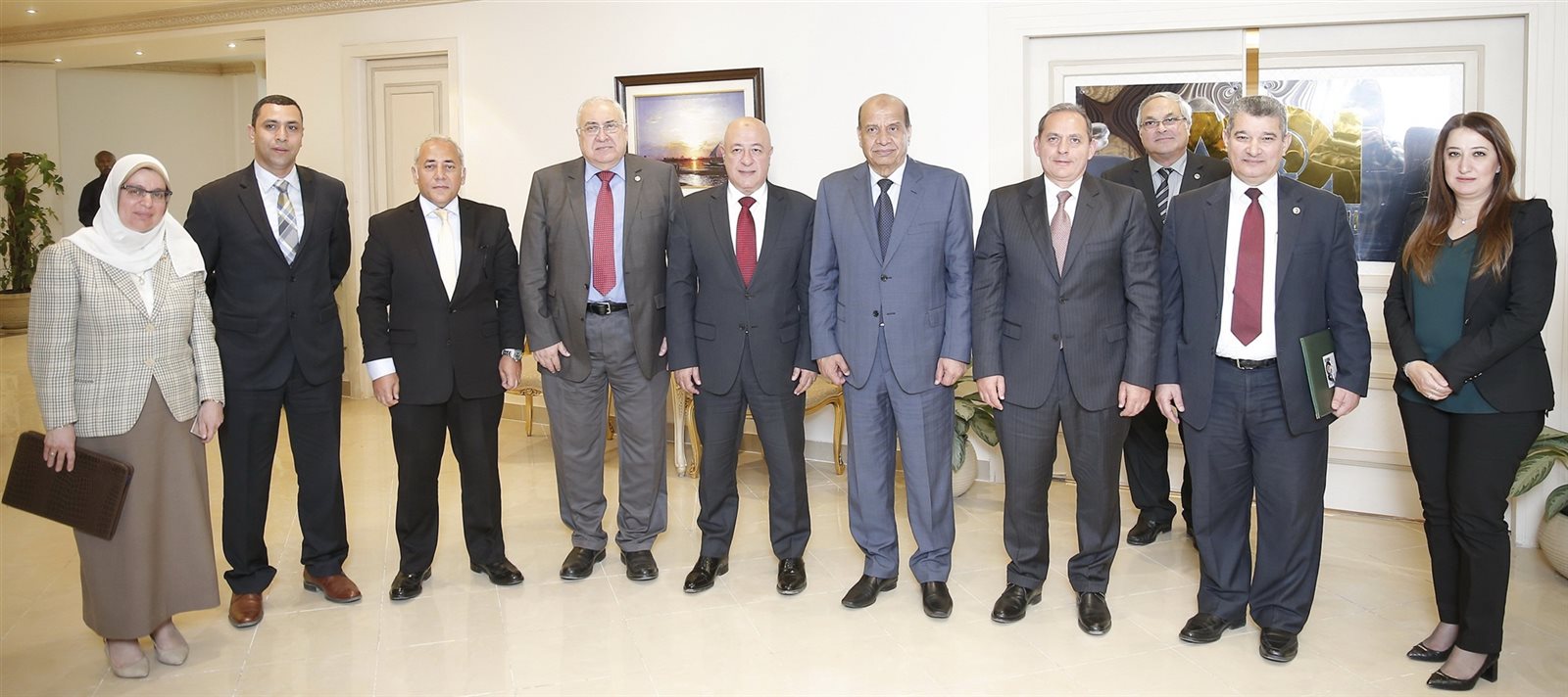 رئيس البنك الأهلي ورئيس الهيئة العربية للتصنيع