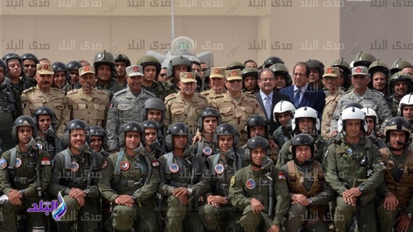 الرئيس السيسي في سيناء 