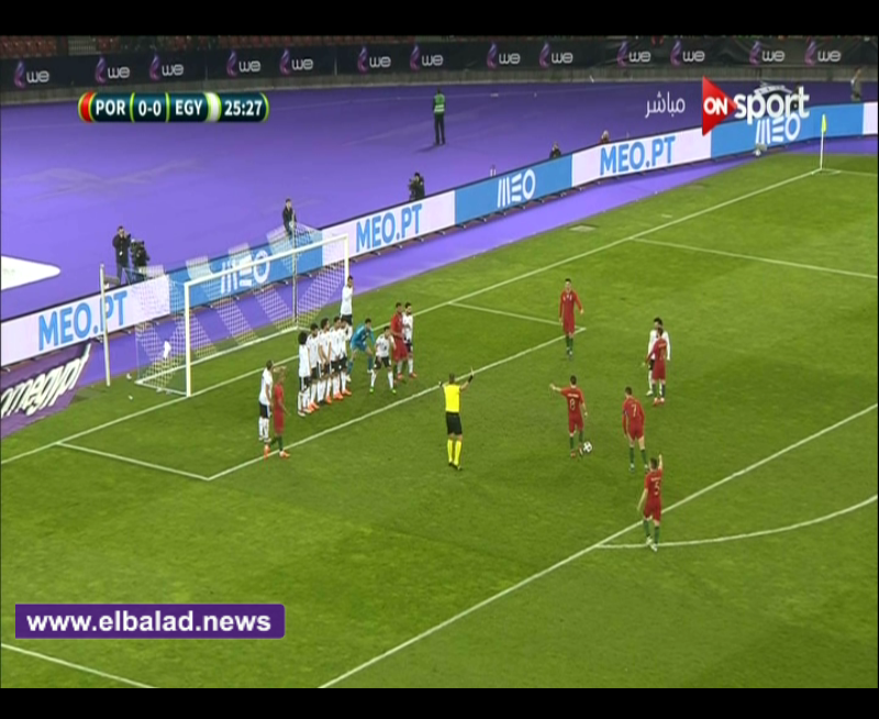 مواجهة مصر والبرتغال