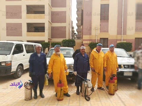 تطهير كافه اللجان ضد الحشرات