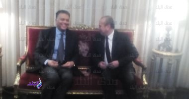 وزير النقل بجانب محافظ دمياط وزير النقل بجانب محافظ دمياط