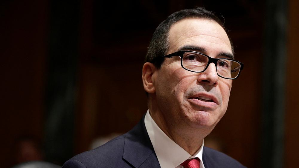 وزير الخزانة الأمريكي ستيفن منوتشين