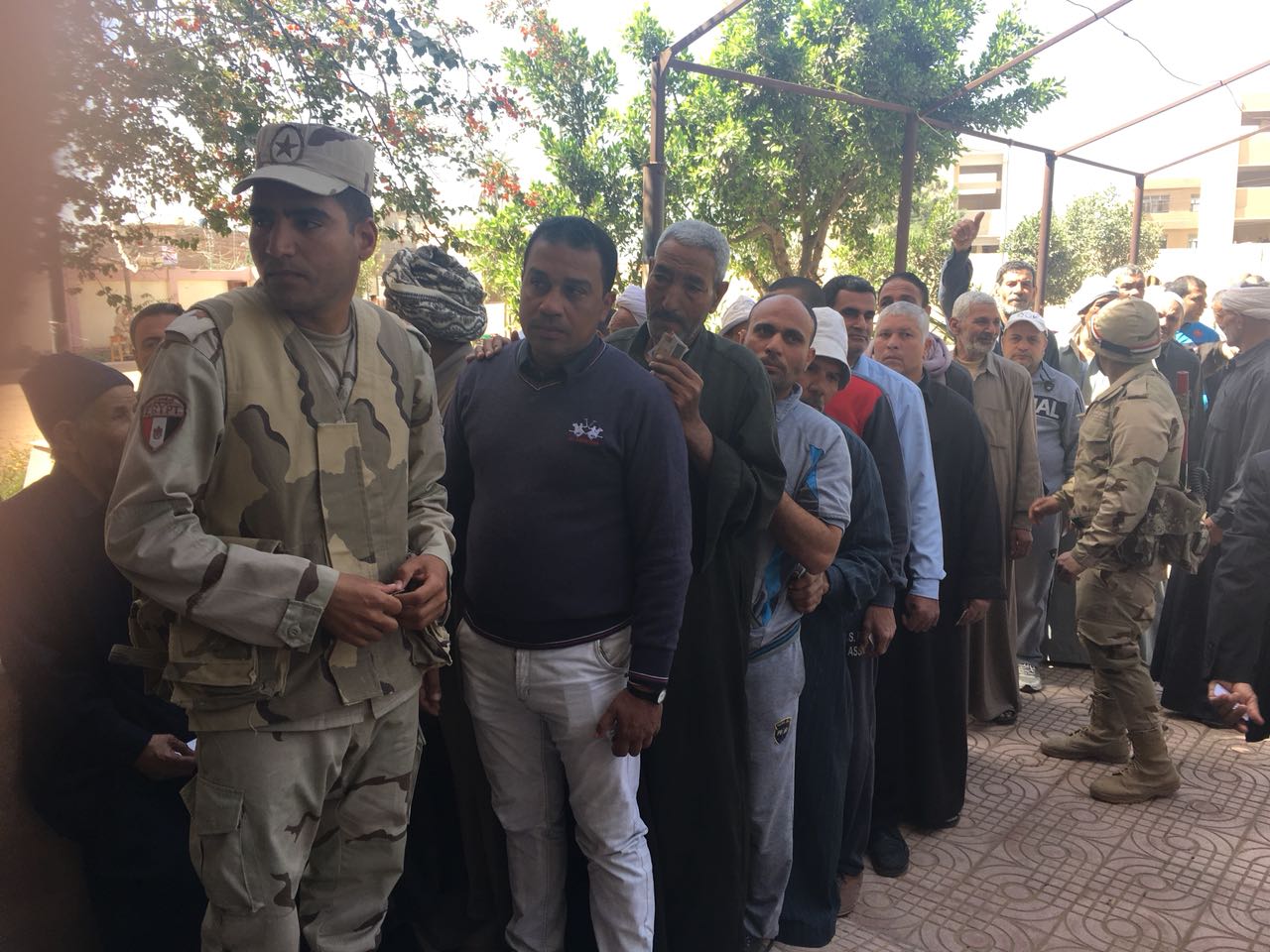 مشاركة كثيفة في الانتخابات 