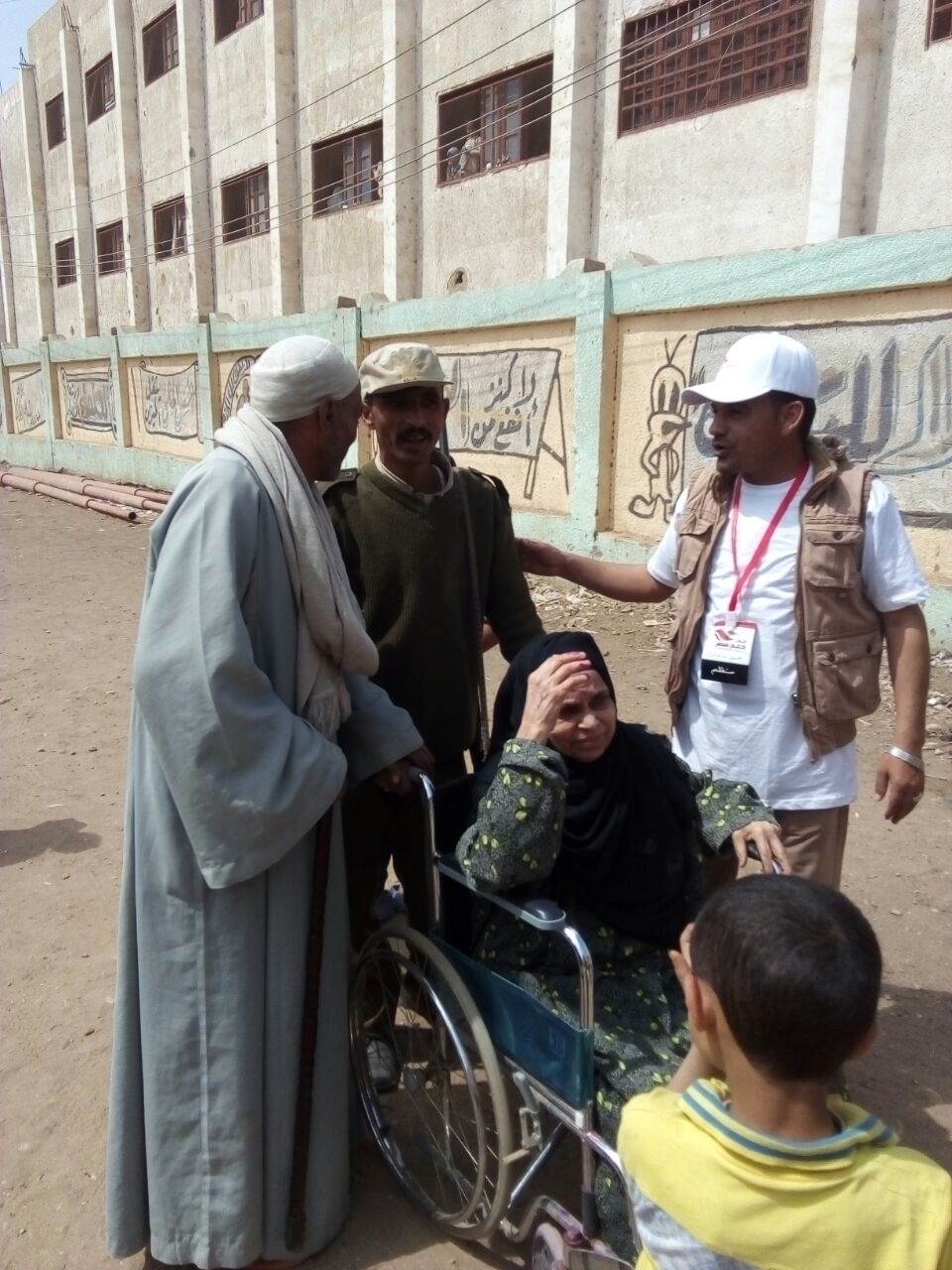 توافد الناخبين 
