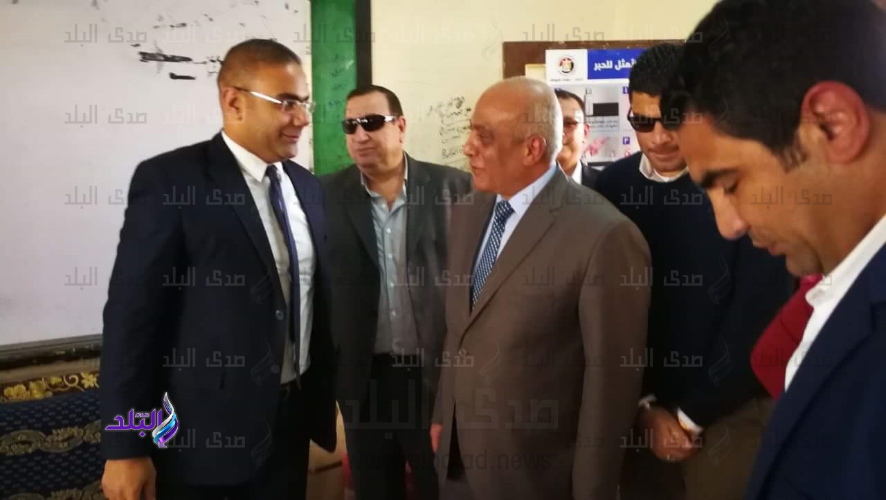 مدير امن البحيرة يتفقد سير العملية الانتخابية