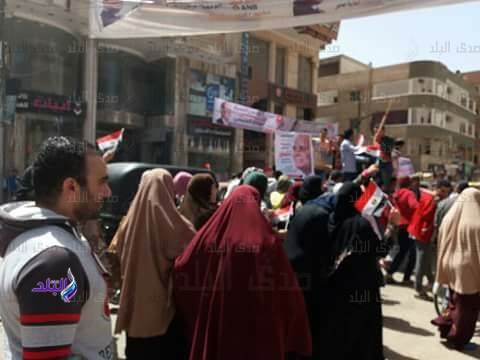 أهالي بسيون يدلون بأصواتهم في الانتخابات 