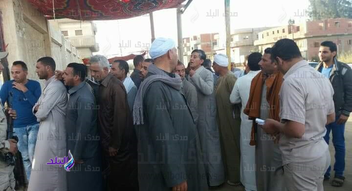 تزايد إقبال الناخبين بقرية 2 بحر البقر بالشرقية