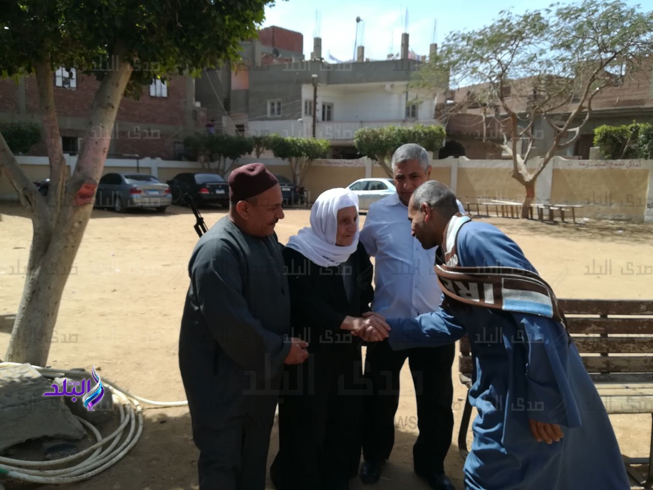 جد الشهيد محمود فارس الحاج محمد صاحب ال 90 عاما