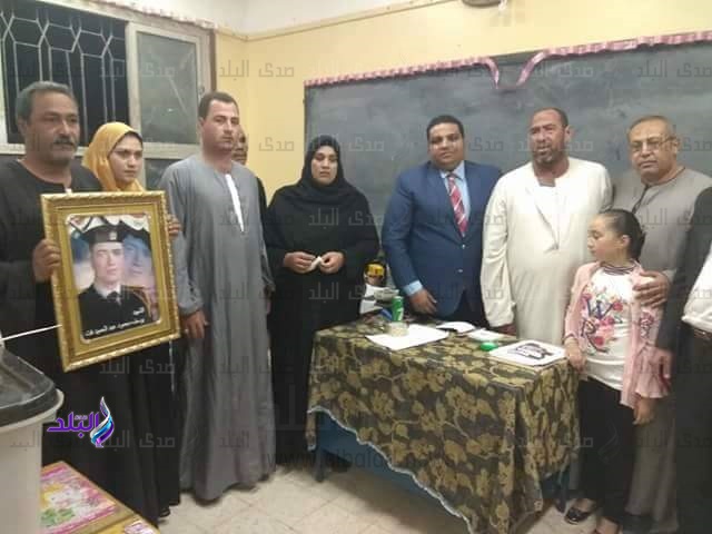 أسرة شهيد كمين الماسورة بسيناء أسرة شهيد كمين الماسورة بسيناء