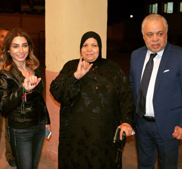 روجينا وزوجها "أشرف زكى"