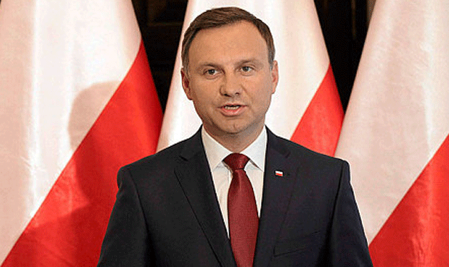  الرئيس البولندي أندجي دودا 