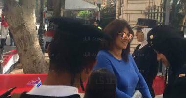 هالة صدقي تدلي بصوتها في الانتخابات الرئاسية