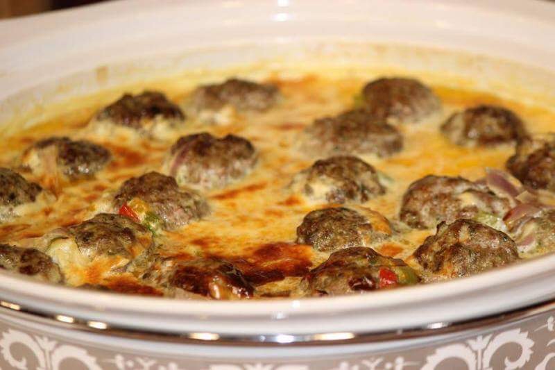 صينية كفتة بالكريمة صينية كفتة بالكريمة