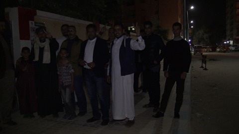 توافد الناخبين  توافد الناخبين