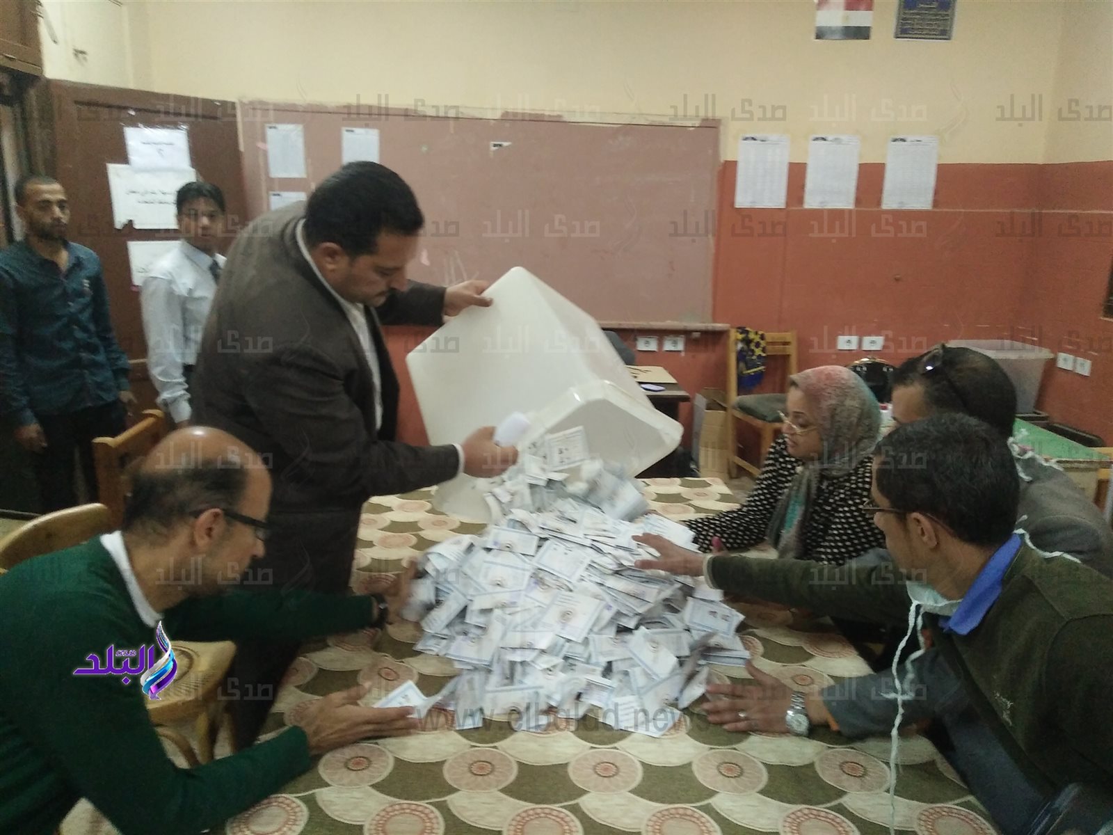 صورة من فرز الأصوات