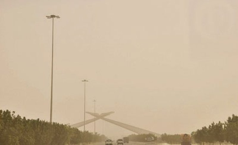 نشاط لرياح مثيرة للأتربة والغبار على مكة المكرمة