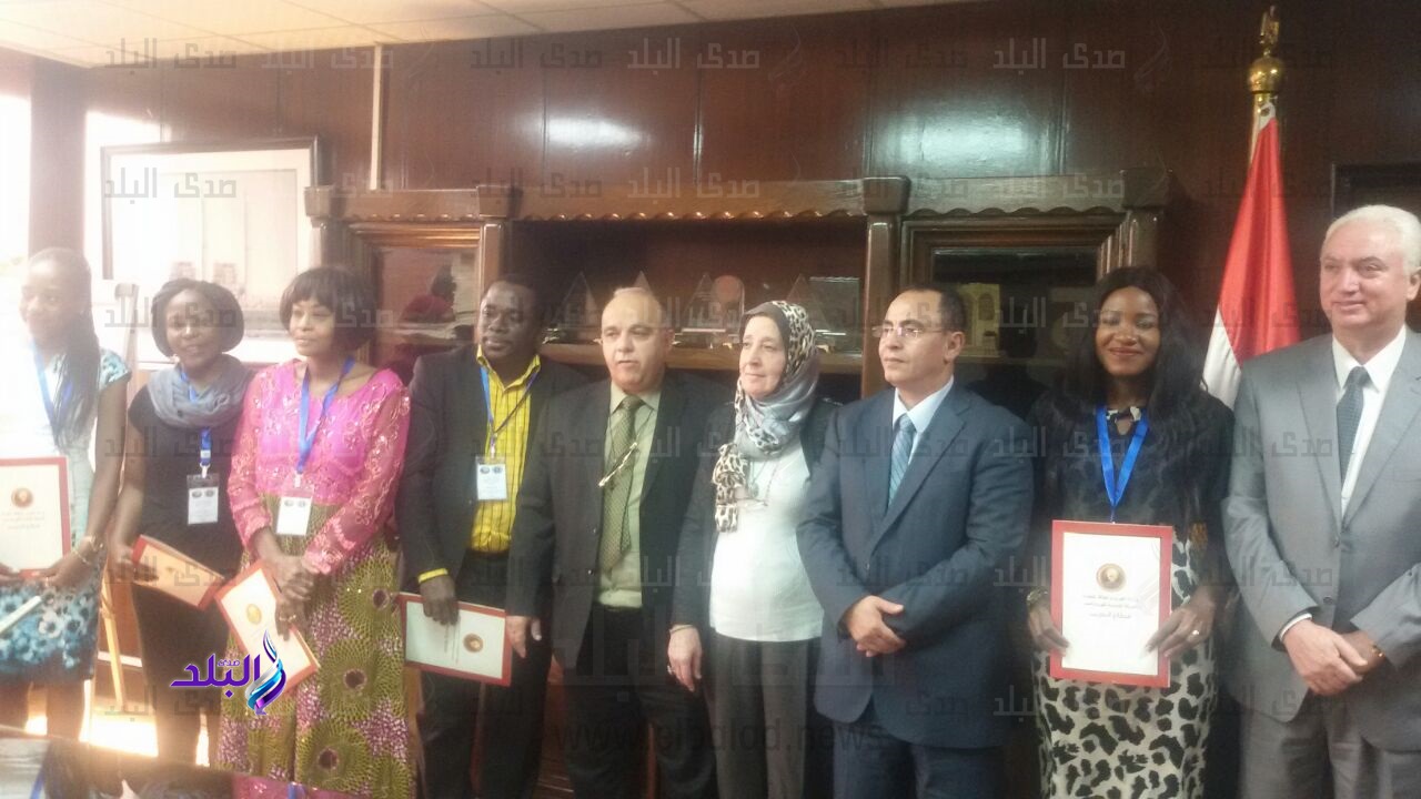 الاحتفال بتخريج 8 متدربين من زامبيا ونيجيريا