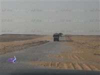 الرمال تجتاح طرق الوادي الجديد الرمال تجتاح طرق الوادي الجديد