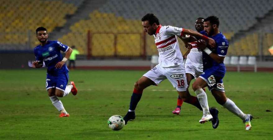 محمد عنتر لاعب الزمالك