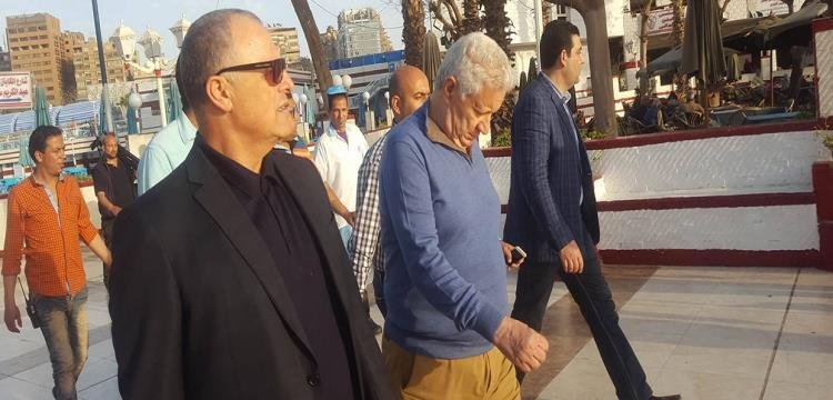 مرتضي منصور وهاني ابو ريدة