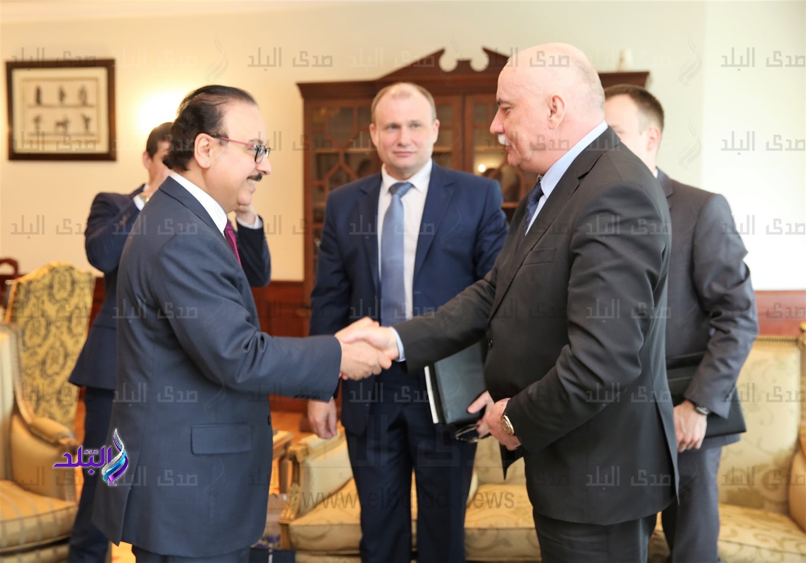 وزير الاتصالات ونظيره البيلاروسي وزير الاتصالات ونظيره البيلاروسي