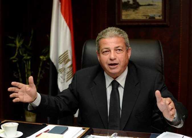 خالد عبد العزيز وزير الشباب والرياضة 