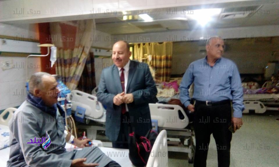 مرور رئيس مدينة كفرالزيات على المستشفى العام مرور رئيس مدينة كفرالزيات على المستشفى العام