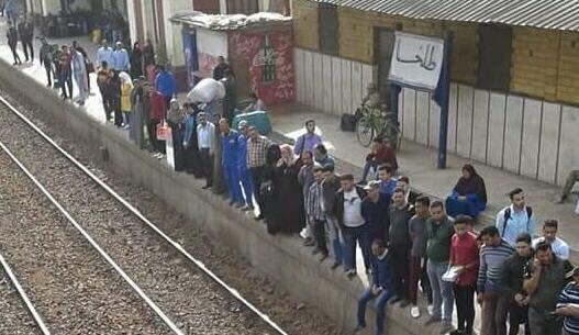 صورة أرشيفية - سكك حديد