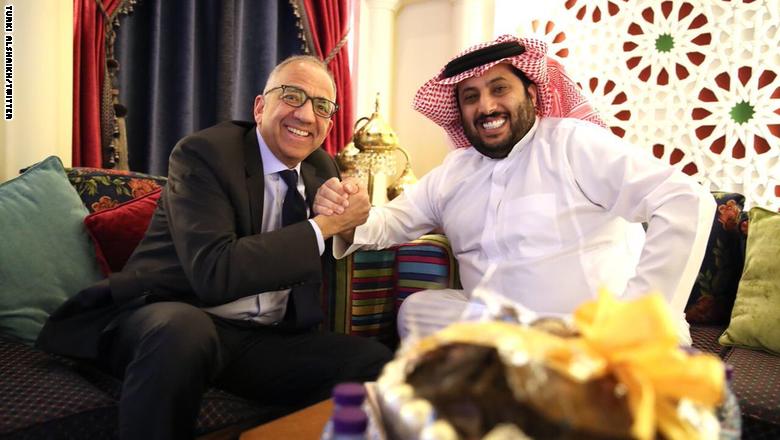 تركي آل شيخ وكارلوس كورديرو