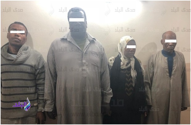 المتهمين بعد ضبطهم المتهمين بعد ضبطهم