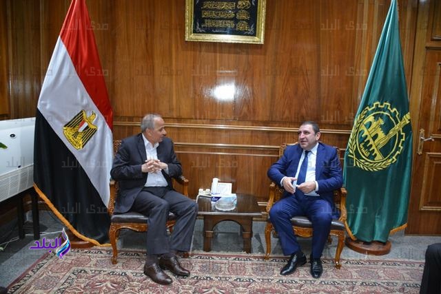 محافظ القليوبية يستقبل السفير الاذربيجاني بالقاهرة محافظ القليوبية يستقبل السفير الاذربيجاني بالقاهرة
